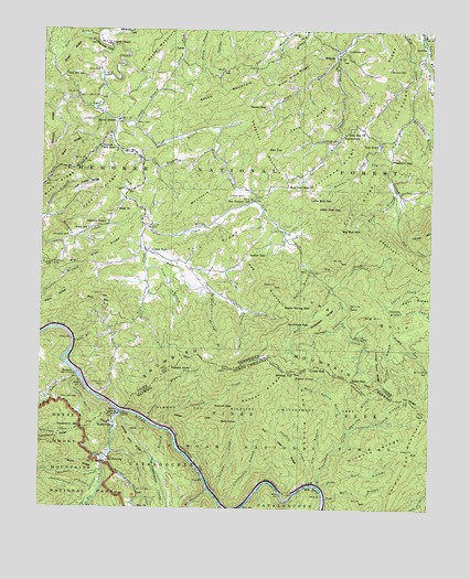 Waterville, NC USGS Topographic Map