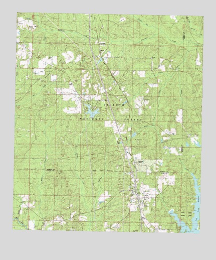 Bond, MS USGS Topographic Map