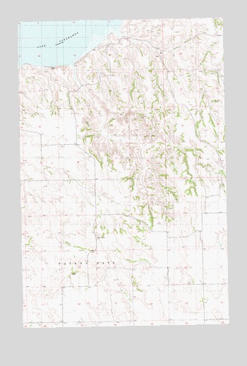 Watford City NW, ND USGS Topographic Map
