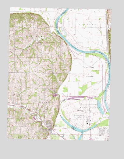Wathena, KS USGS Topographic Map