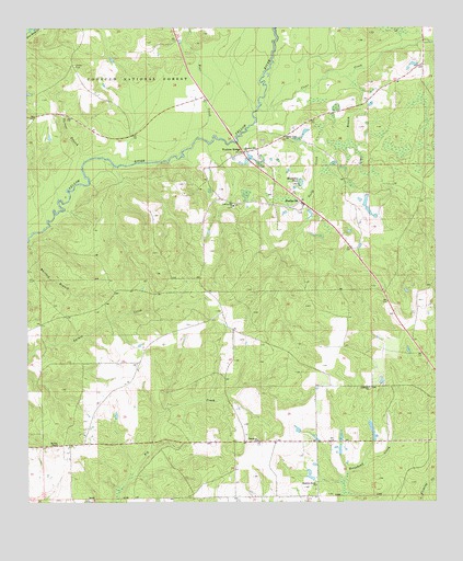 Watkins Bridge, AL USGS Topographic Map