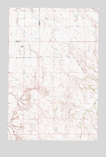 Watkins SE, MT USGS Topographic Map