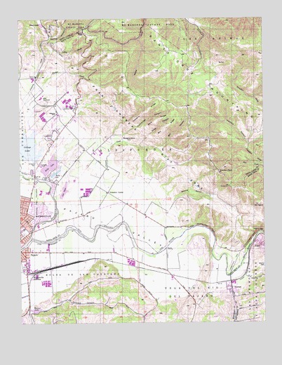 Watsonville East, CA USGS Topographic Map