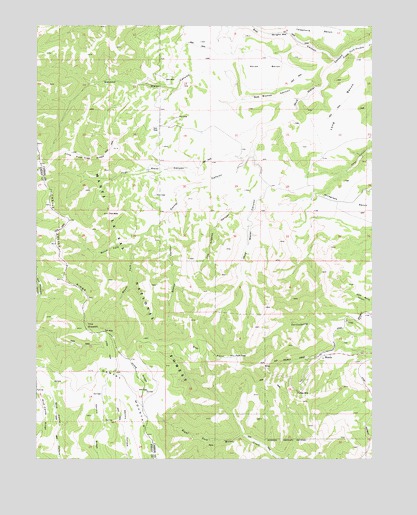 Wattis, UT USGS Topographic Map