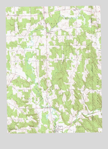 Wattsburg, PA USGS Topographic Map