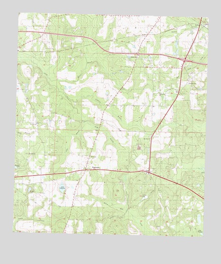 Waukeenah, FL USGS Topographic Map