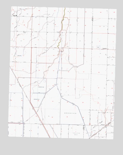 Waukena, CA USGS Topographic Map