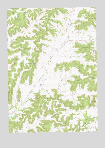 Waumandee, WI USGS Topographic Map