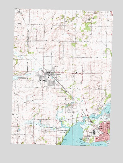 Waunakee, WI USGS Topographic Map