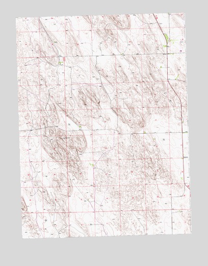 Wauneta, CO USGS Topographic Map