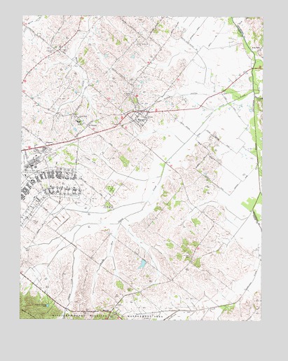 Waverly, KY USGS Topographic Map