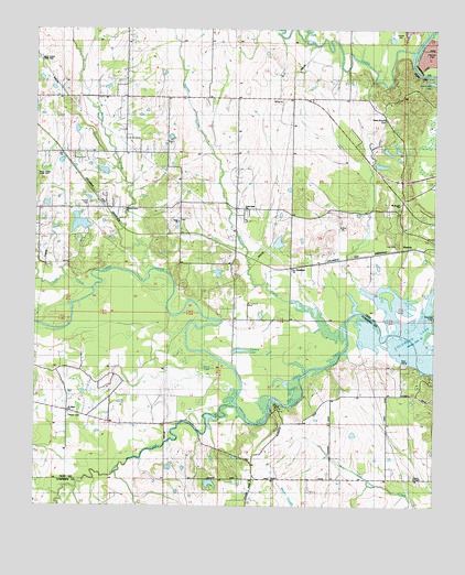 Waverly, MS USGS Topographic Map