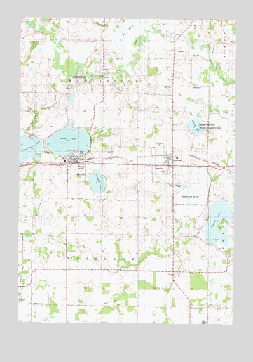 Waverly, MN USGS Topographic Map