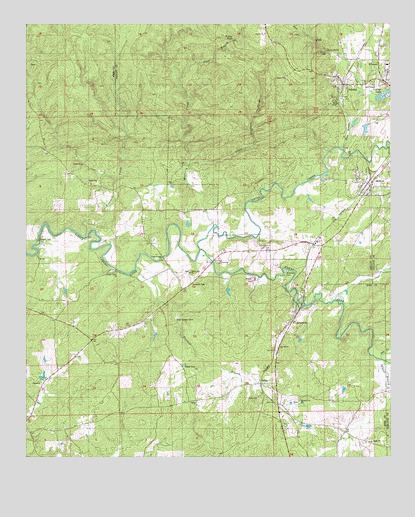 Aldrich, AL USGS Topographic Map