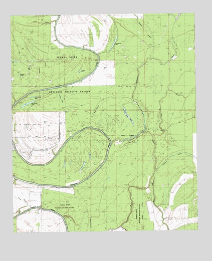 Waverly SE, LA USGS Topographic Map