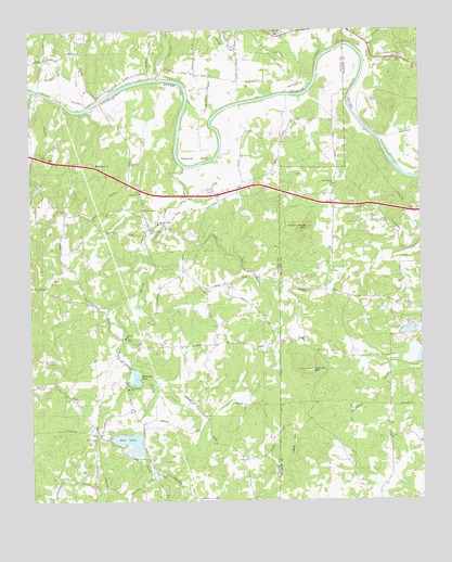Wax, GA USGS Topographic Map