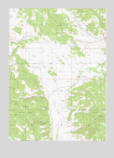 Wayan East, ID USGS Topographic Map