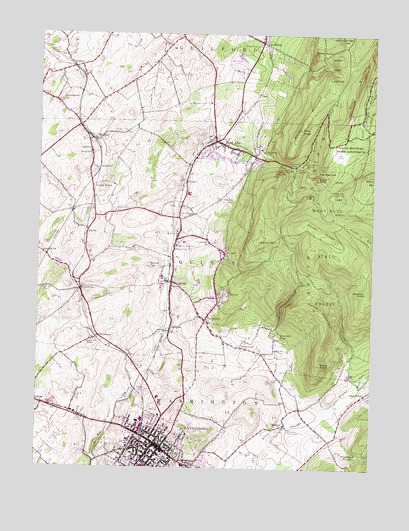 Waynesboro, PA USGS Topographic Map