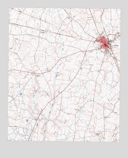 Waynesboro, GA USGS Topographic Map