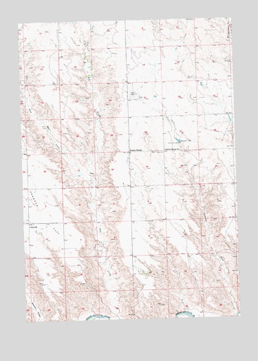 Boneita Springs, SD USGS Topographic Map