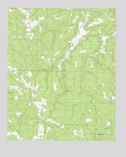 Weathers, AR USGS Topographic Map