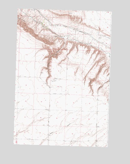 Webber Canyon, WA USGS Topographic Map
