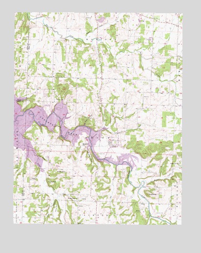 Aldrich, MO USGS Topographic Map