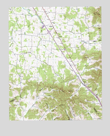 Webbs Jungle, TN USGS Topographic Map