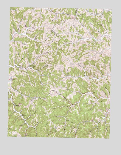 Webbville, KY USGS Topographic Map