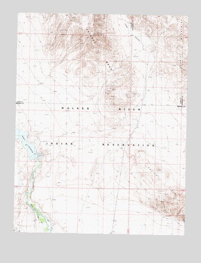 Weber Dam, NV USGS Topographic Map