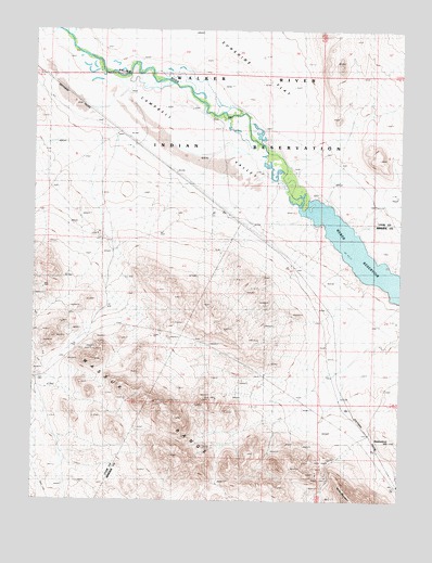 Weber Reservoir, NV USGS Topographic Map
