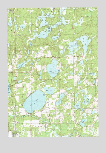 Webster, WI USGS Topographic Map