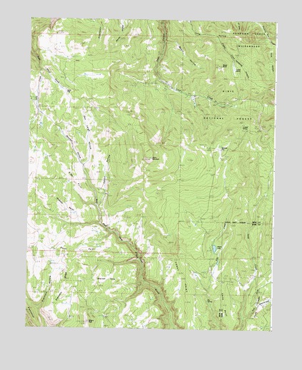 Webster Flat, UT USGS Topographic Map
