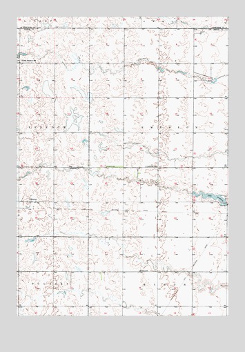 Wecota, SD USGS Topographic Map