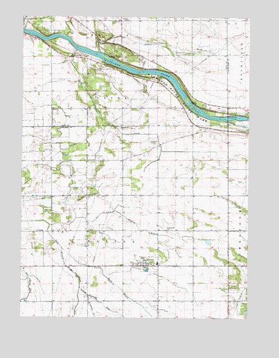 Bonfield, IL USGS Topographic Map