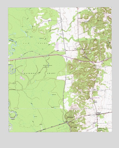 Wedgefield, SC USGS Topographic Map