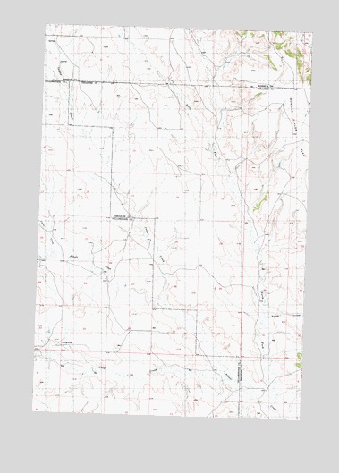 Weed Creek East, MT USGS Topographic Map