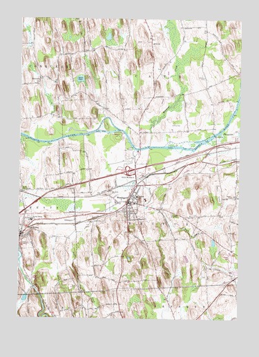Weedsport, NY USGS Topographic Map