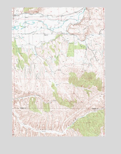 Weiser Cove, ID USGS Topographic Map