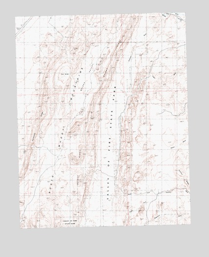 Weiser Ridge, NV USGS Topographic Map