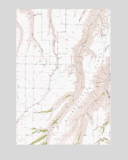 Weissenfels Ridge, WA USGS Topographic Map