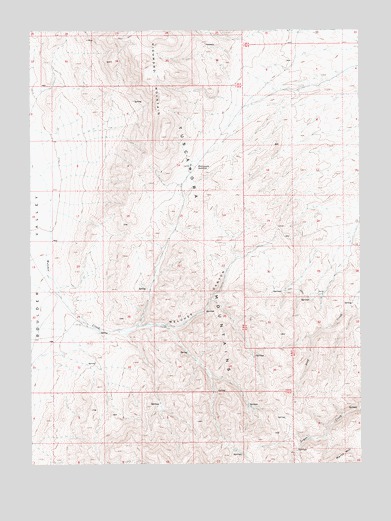 Welches Canyon, NV USGS Topographic Map