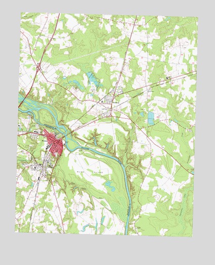 Weldon, NC USGS Topographic Map