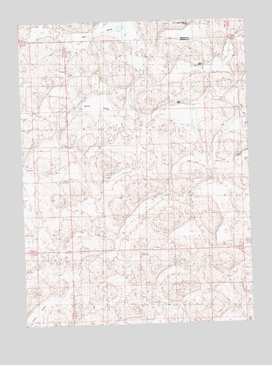 Well Valley, NE USGS Topographic Map