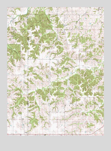 Weller, IA USGS Topographic Map