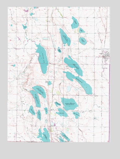 Wellington, CO USGS Topographic Map