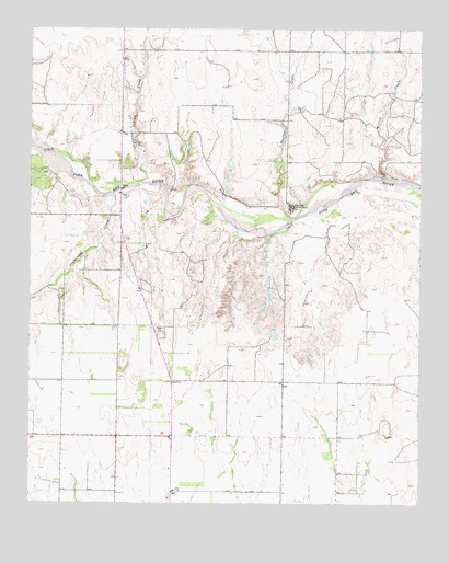 Wellington NW, TX USGS Topographic Map