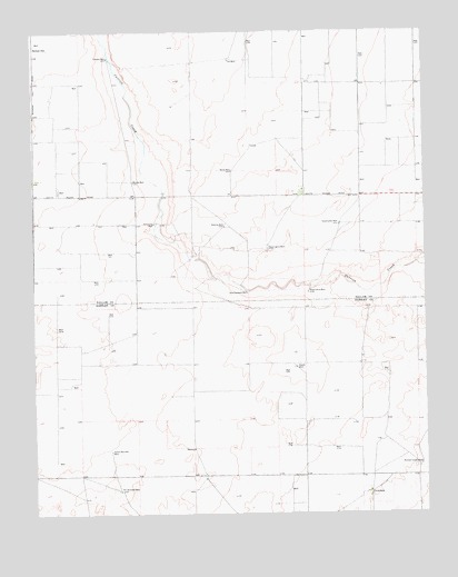Wells Ranch, TX USGS Topographic Map