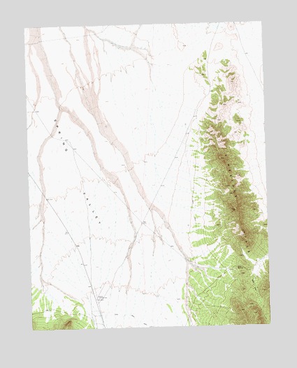 Wells Summit, NV USGS Topographic Map