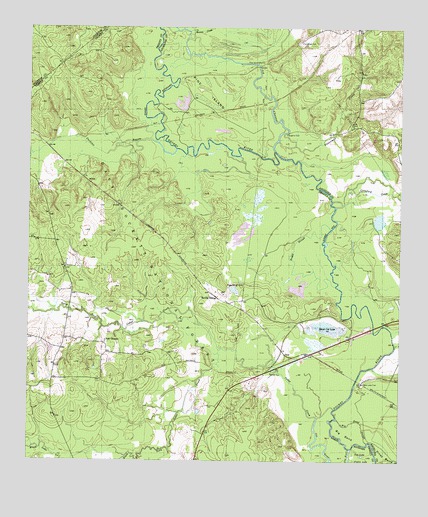 Wells SW, TX USGS Topographic Map